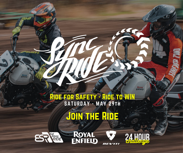 Win a trip to Royal Enfield Slide School by joining the SyncRIDE for Safety