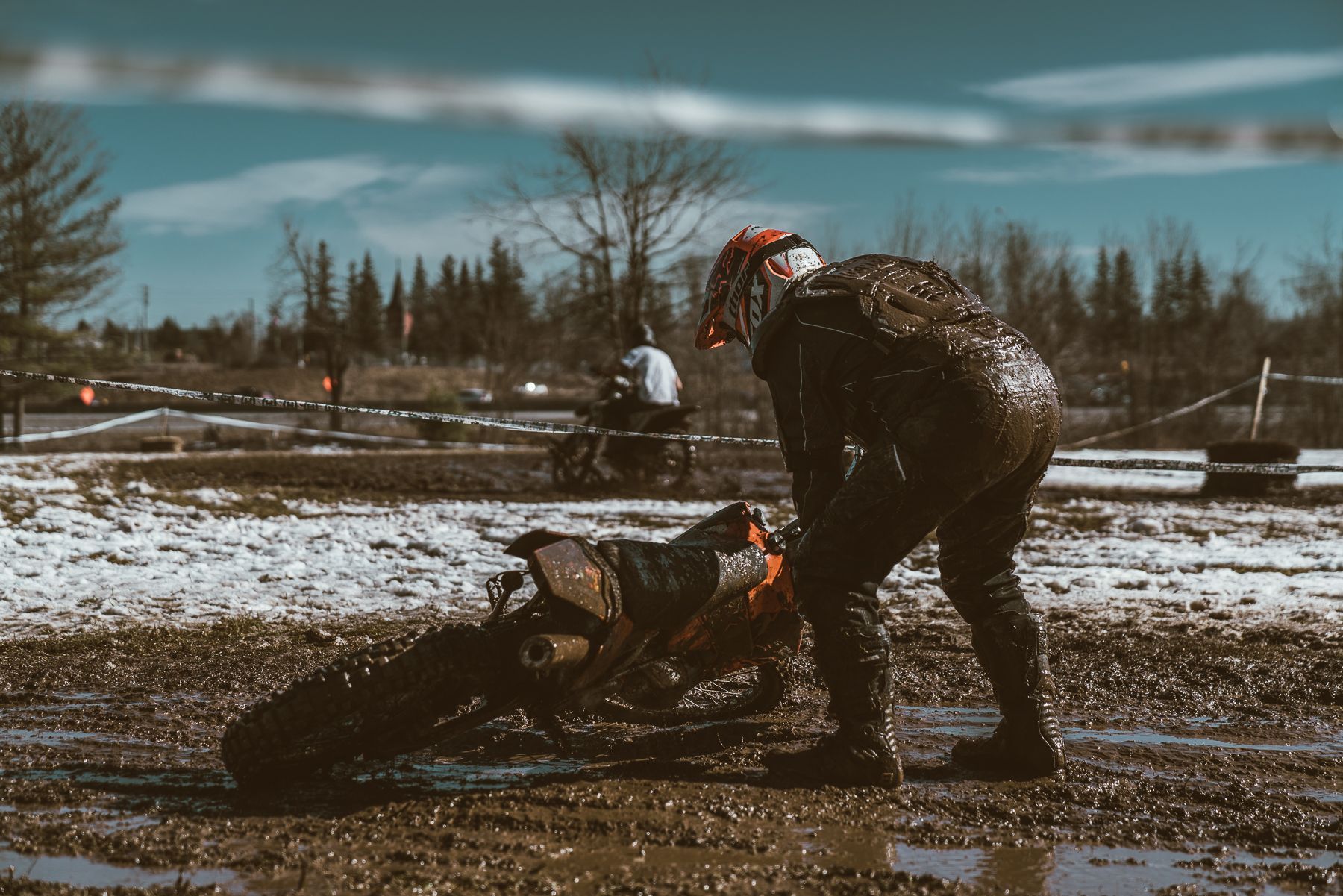 Grand Prix de Snow - there were some spills