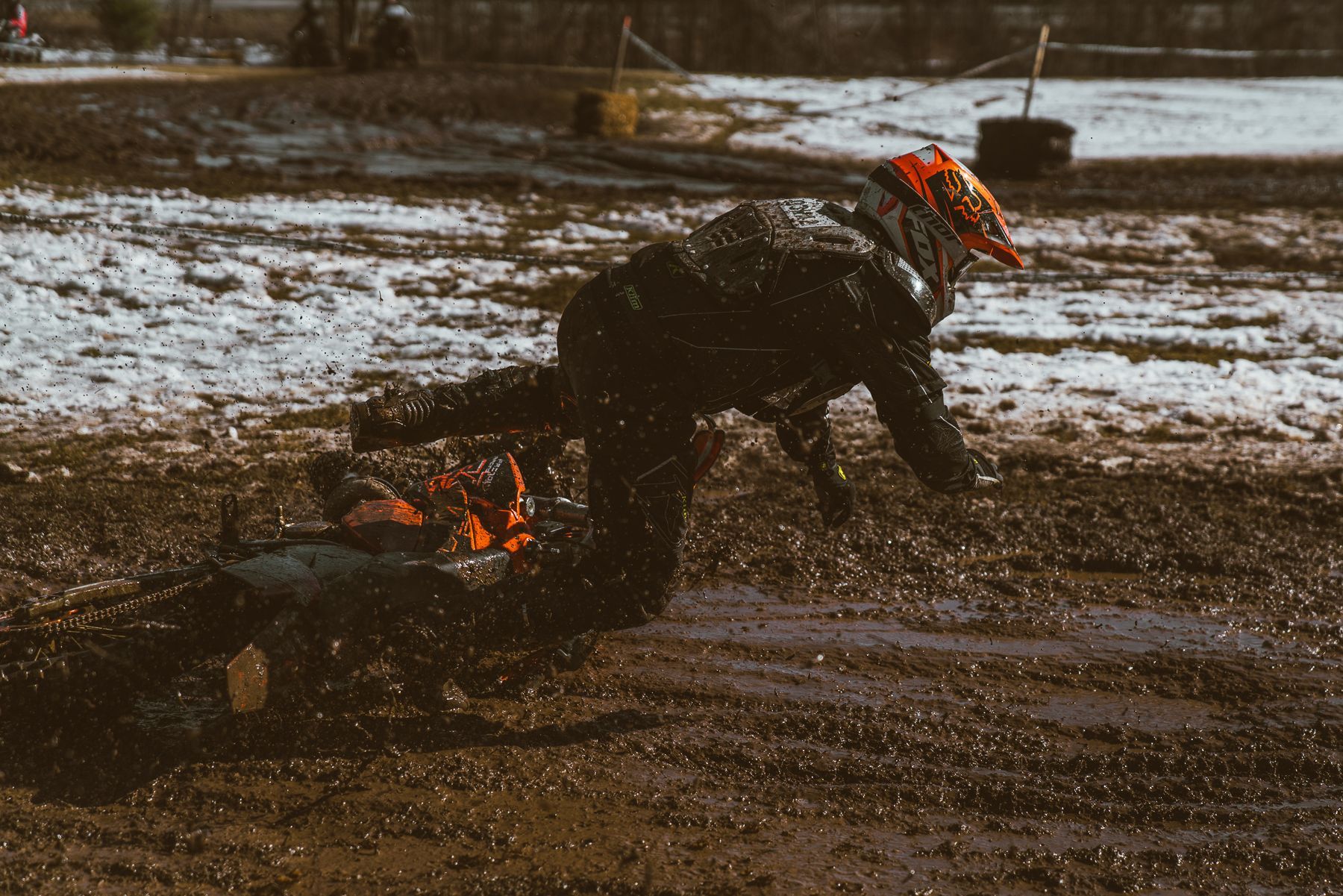 Grand Prix de Snow mud bath