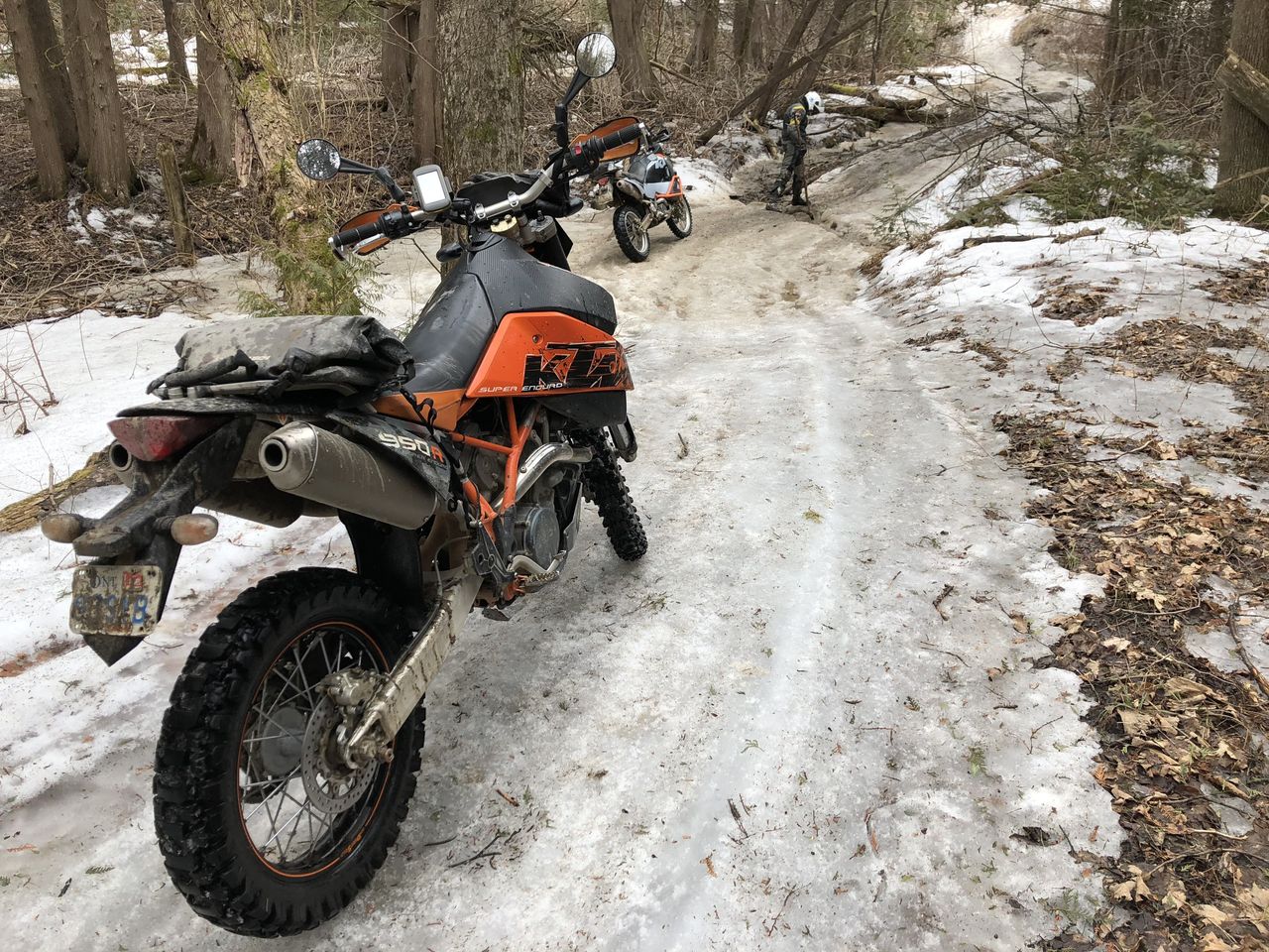 Out playing last April with another 950 hoonist 