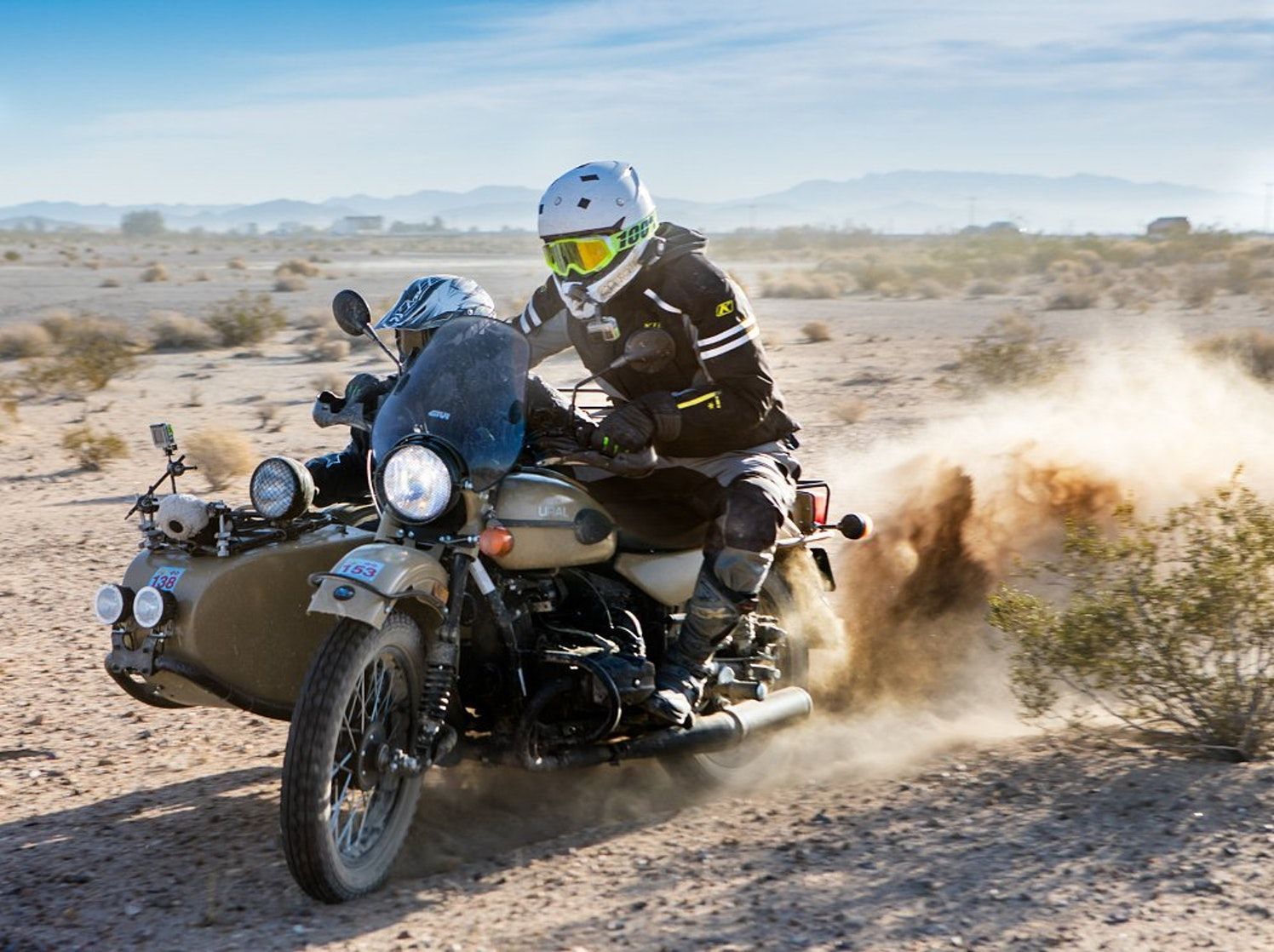 LA to Barstow to Vegas on a 2017 Ural Sahara