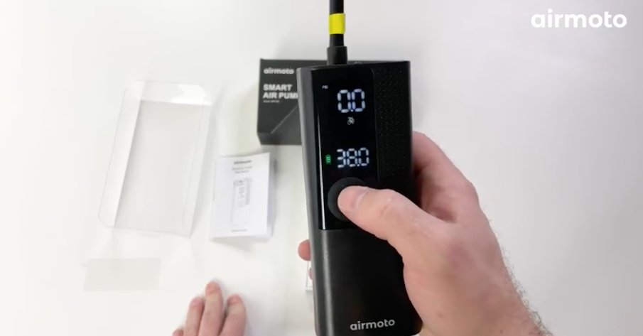 Lexin Air Pump by Airmoto for Motorcycle and Car