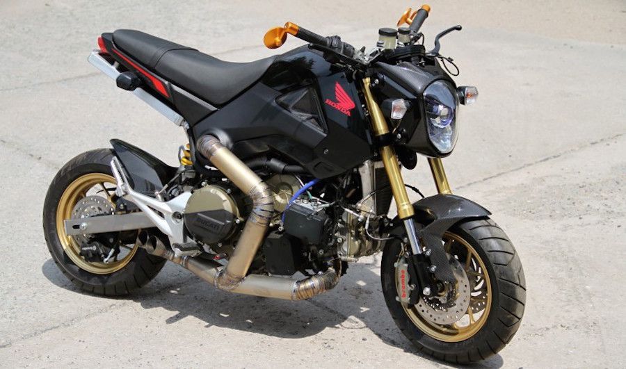 3. Mario Kleff's 205hp Panigale 1199 R-powered Grom