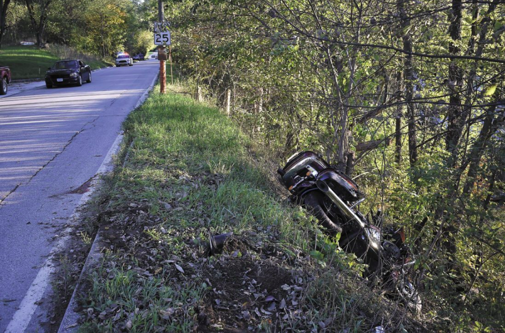 Wrecking in a remote location can often leave riders without any chance of assistance 