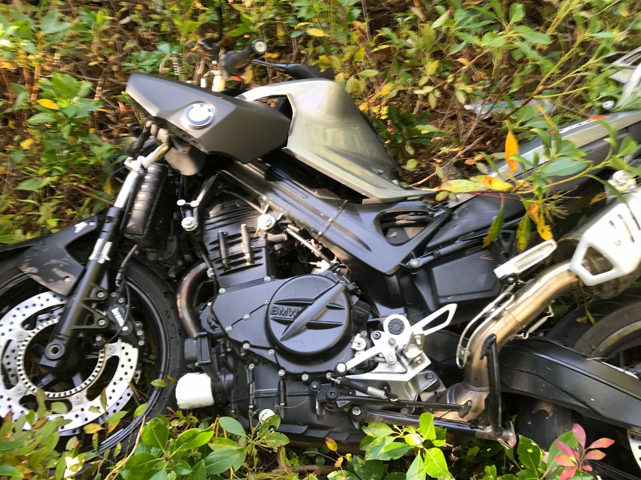 The deceased BMW F800R